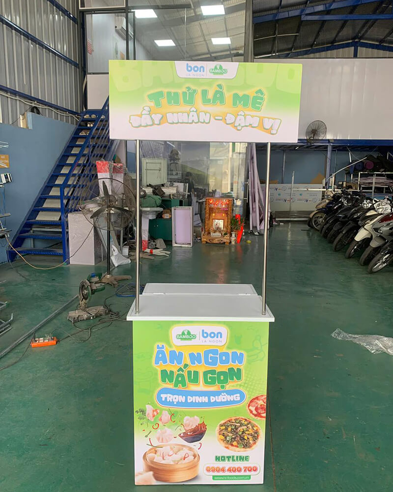 Thi công booth quảng cáo