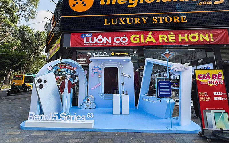 Thi công booth trưng bày