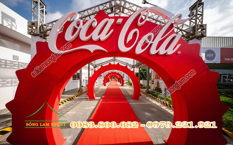 Thi công cổng chào sự kiện