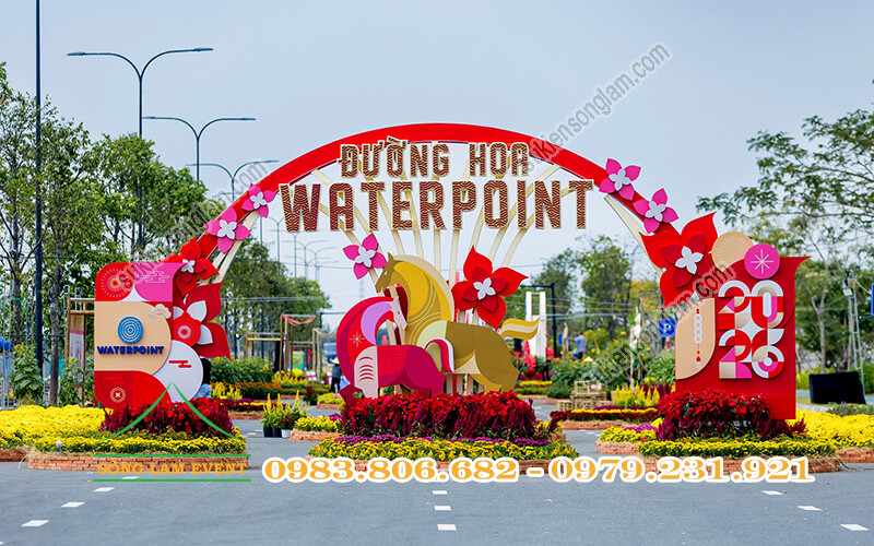 Thi công cổng chào sự kiện