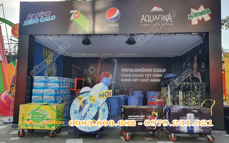 Thi công gian hàng hội chợ