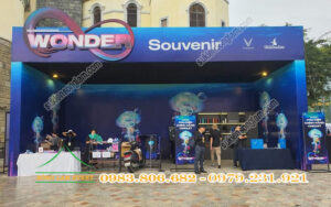 Thi công gian hàng hội chợ