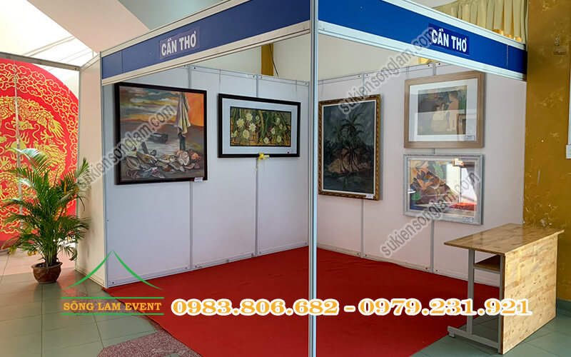 Thi công gian hàng hội chợ