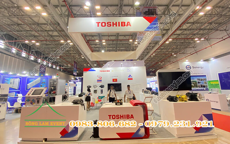 thi công gian hàng triển lãm