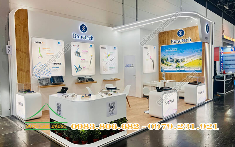 thi công gian hàng triển lãm