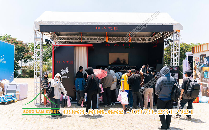 Cho thuê nhà bạt làm gian hàng KATE tại Tokyo Girls Collection Vietnam 2026