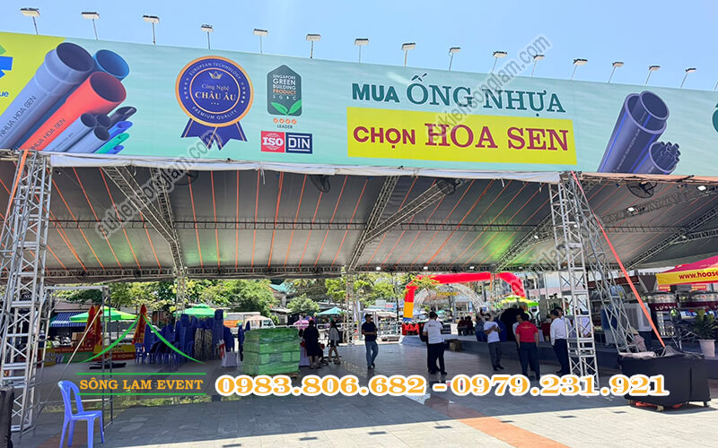 Cho thuê nhà bạt tổ chức Mái ấm gia đình Việt 2026 tại Đắk Lắk
