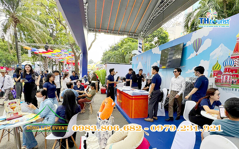 Cho thuê nhà bạt làm gian hàng du lịch Triều Hảo tại Ngày hội du lịch TPHCM 2026