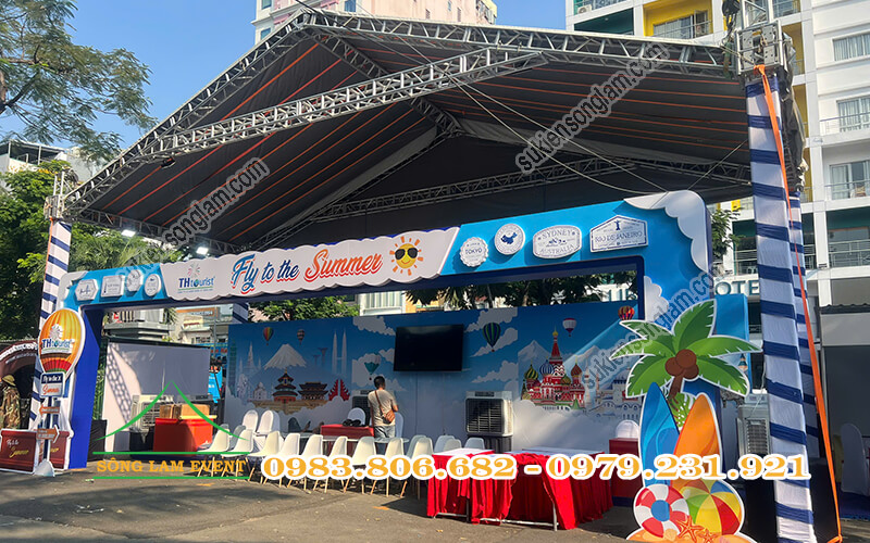 Cho thuê nhà bạt làm gian hàng du lịch Triều Hảo tại Ngày hội du lịch TPHCM 2026