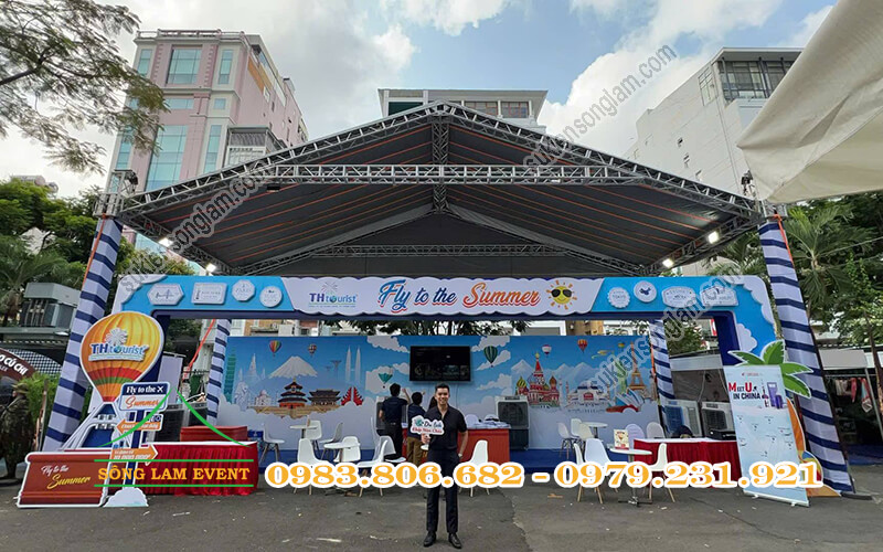 Cho thuê nhà bạt làm gian hàng du lịch Triều Hảo tại Ngày hội du lịch TPHCM 2026
