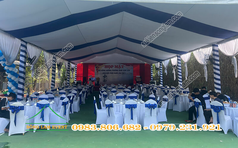 Cho thuê nhà bạt tổ chức Họp mặt hội đồng hương phường Nam Sầm Sơn tại TPHCM