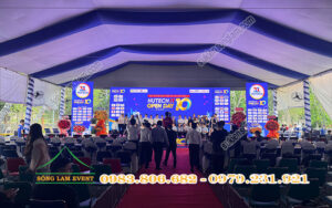 Cho thuê nhà bạt tổ chức Hutech It Open Day 2026
