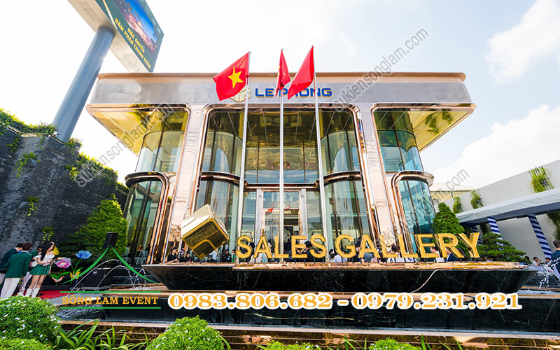 Cho thuê nhà bạt tổ chức Lễ giới thiệu dự án The Emeral Garden View TPHCM