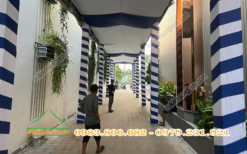 Cho thuê nhà bạt tổ chức Lễ giới thiệu dự án The Emeral Garden View TPHCM