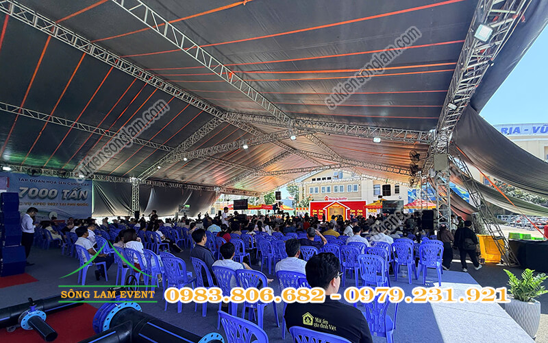 Cho thuê nhà bạt tổ chức Mái ấm gia đình Việt 2026 tại TPHCM
