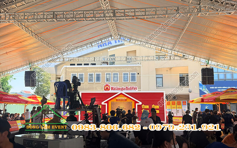 Cho thuê nhà bạt tổ chức Mái ấm gia đình Việt 2026 tại TPHCM