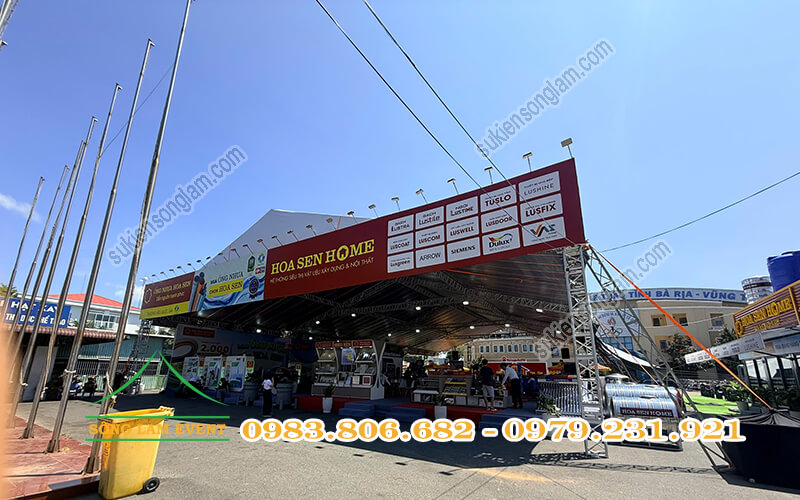 Cho thuê nhà bạt tổ chức Mái ấm gia đình Việt 2026 tại TPHCM