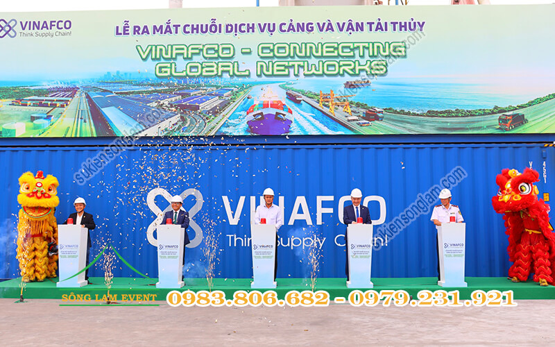 Lễ ra mắt chuỗi dịch vụ cảng và vận tải thủy Vinafco Green Port tại Tây Ninh