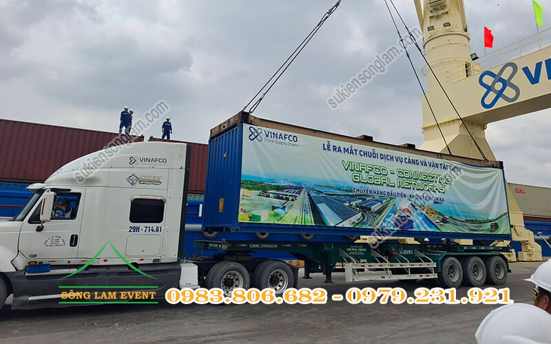 Lễ ra mắt chuỗi dịch vụ cảng và vận tải thủy Vinafco Green Port tại Tây Ninh