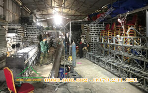 quy trình kỹ thuật sản xuất nhà bạt không gian