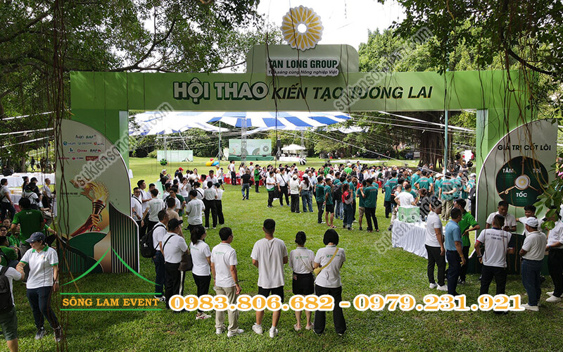 Cho thuê dù sự kiện tổ chức Hội thao 2026 của Tân Long Group tại TPHCM Cho thuê dù sự kiện tổ chức Hội thao 2026 của Tân Long Group tại TPHCM