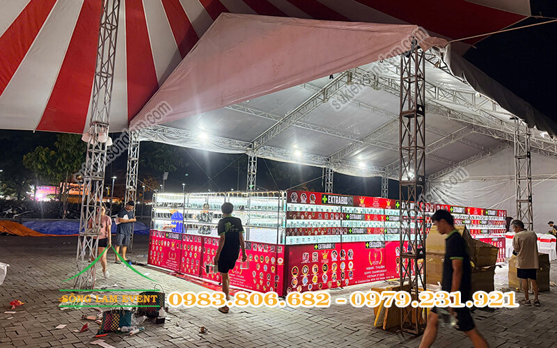 Cho thuê nhà bạt tổ chức Hanhthuan Guppy Championship vietnam 3rd 2026
