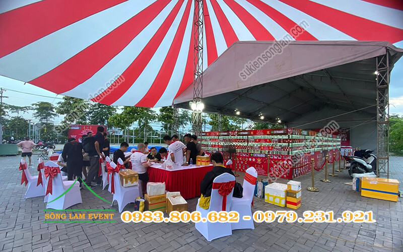 Cho thuê nhà bạt tổ chức Hanhthuan Guppy Championship vietnam 3rd 2026