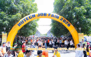 Cho thuê nhà bạt tổ chức Hutech Job Fair 2026 tại TPHCM