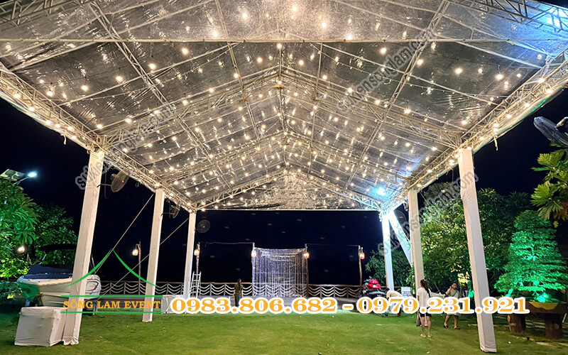 Cho thuê nhà bạt trong suốt tổ chức tiệc đêm tại xã Nhà Bè TPHCM Cho thuê nhà bạt trong suốt tổ chức tiệc đêm tại xã Nhà Bè TPHCM