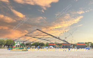 Quy trình thi công nhà bạt