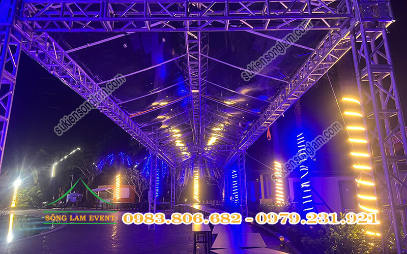 Thuê nhà bạt cho gala dinner ngoài trời