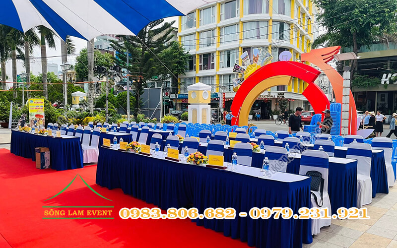 Cho thuê bàn ghế sự kiện tổ chức Tuần lễ văn hóa du lịch TP Cần Thơ 2026