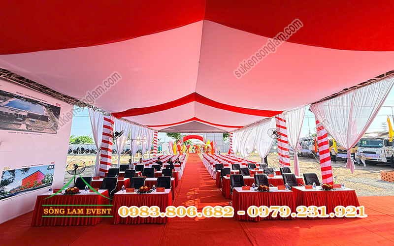 Cho thuê nhà bạt tổ chức Lễ khởi công nhà máy công nghệ hợp kim nhẹ D.MAG Việt Nam tại TPHCM Cho thuê nhà bạt tổ chức Lễ khởi công nhà máy công nghệ hợp kim nhẹ D.MAG Việt Nam tại TPHCM