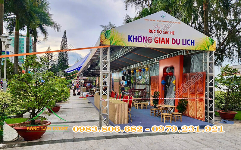 Cho thuê nhà bạt tổ chức Tuần lễ văn hóa du lịch TP Cần Thơ 2026