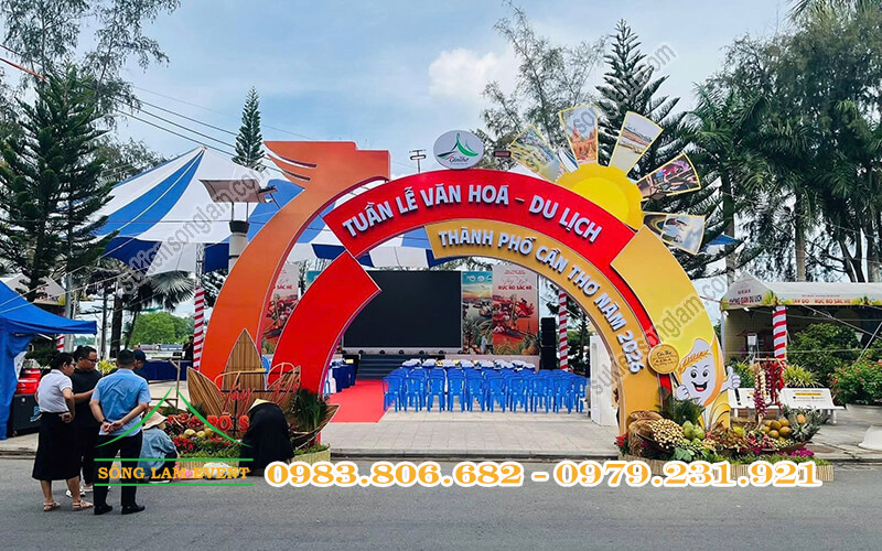 Cho thuê nhà bạt tổ chức Tuần lễ văn hóa du lịch TP Cần Thơ 2026