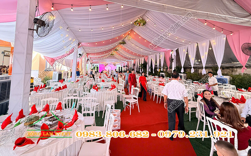 Cho thuê rạp cưới tổ chức tiệc cưới tại Bù Gia Mập Đồng Nai