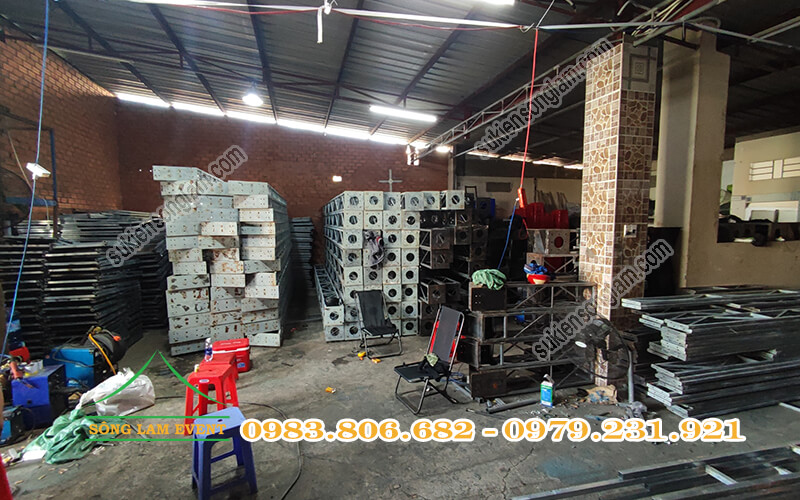 Kho xưởng thiết bị sự kiện và nhà bạt Sông Lam