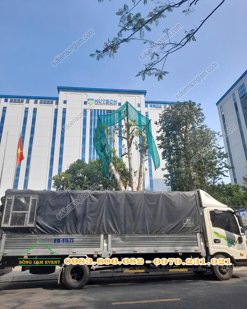Kho xưởng thiết bị sự kiện và nhà bạt Sông Lam