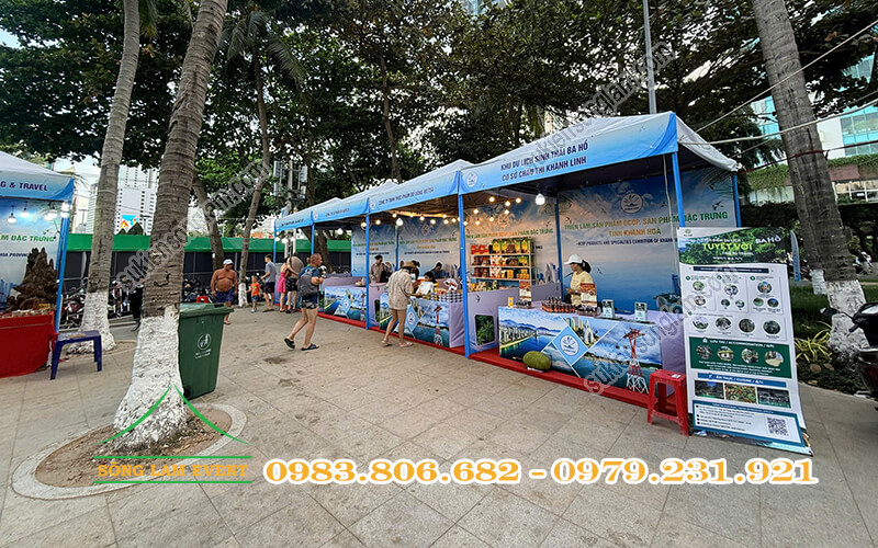 Cho thuê nhà bạt làm gian hàng tại Triển lãm sản phẩm OCOP, sản phẩm đặc trưng tỉnh Khánh Hòa Cho thuê nhà bạt làm gian hàng tại Triển lãm sản phẩm OCOP, sản phẩm đặc trưng tỉnh Khánh Hòa