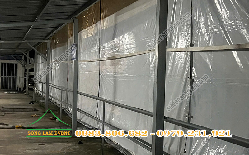 Cho thuê nhà bạt trong khu công nghiệp phường Thới Hòa TPHCM Cho thuê nhà bạt trong khu công nghiệp phường Thới Hòa TPHCM