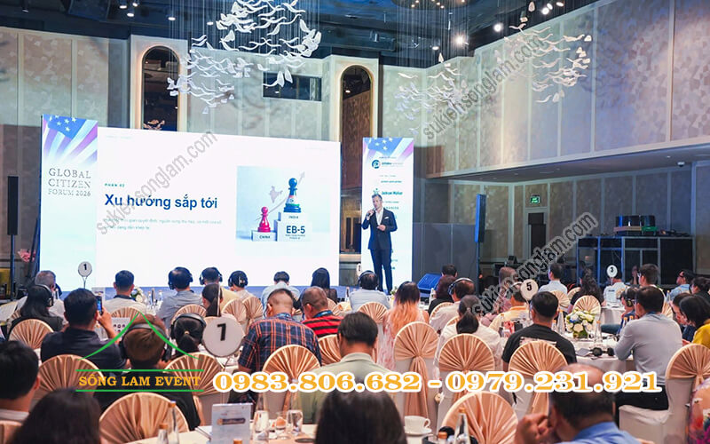 Tổ chức sự kiện Global Citizen Forum 2026 tại TPHCM Tổ chức sự kiện Global Citizen Forum 2026 tại TPHCM