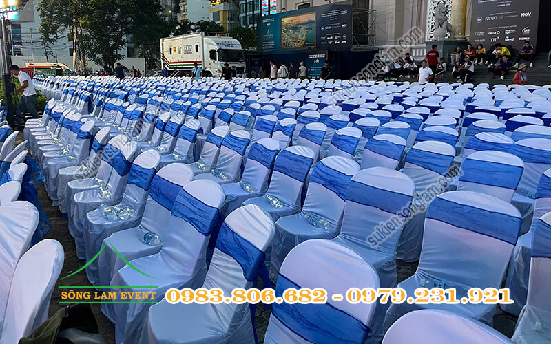 Cho thuê bàn ghế sự kiện tổ chức Lễ khai mạc Đại hội TDTT tỉnh Khánh Hòa lần 1 năm 2026