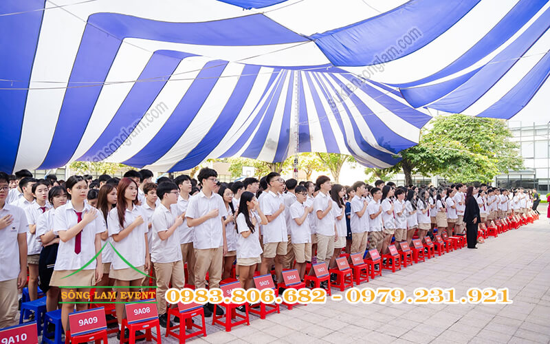 Cho thuê dù sự kiện tổ chức The next Chapter Academic year 2026-2027 tại Vinschool TPHCM