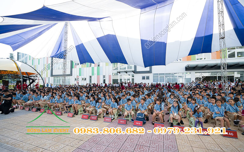 Cho thuê dù sự kiện tổ chức The next Chapter Academic year 2026-2027 tại Vinschool TPHCM