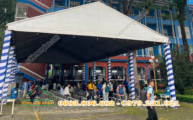 Cho thuê nhà bạt tổ chức Lễ đón tân sinh viên nhập học 2026 trường đại học Thủ Dầu Một Cho thuê nhà bạt tổ chức Lễ đón tân sinh viên nhập học 2026 trường đại học Thủ Dầu Một