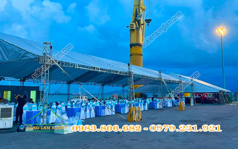Cho thuê nhà bạt tổ chức Lễ đón tàu sân bay hải quân Mỹ tại cảng Tiên Sa Đà Nẵng Cho thuê nhà bạt tổ chức Lễ đón tàu sân bay hải quân Mỹ tại cảng Tiên Sa Đà Nẵng