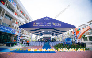 Cho thuê nhà bạt tổ chức Lễ khánh thành trường FPT School Millennia Long An