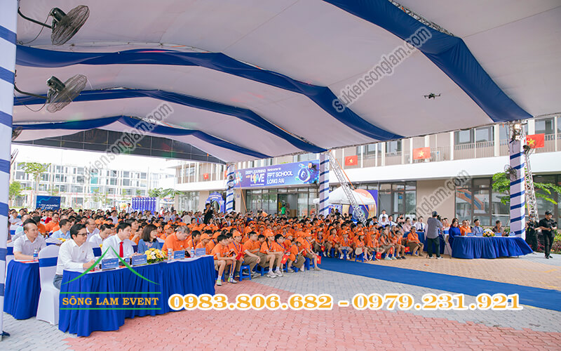 Cho thuê nhà bạt tổ chức Lễ khánh thành trường FPT School Millennia Long An Cho thuê nhà bạt tổ chức Lễ khánh thành trường FPT School Millennia Long An