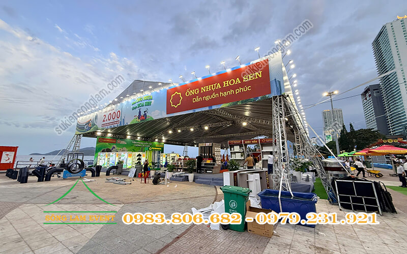 Cho thuê nhà bạt tổ chức Mái ấm gia đình Việt 2026 tại Nha Trang Khánh Hòa