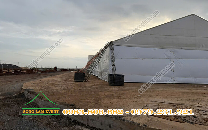 Cho thuê nhà bạt tại sân bay quốc tế Long Thành Đồng Nai